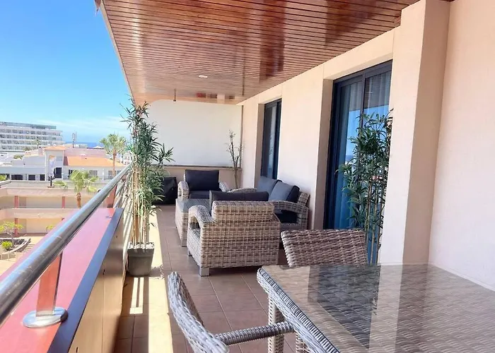 Panoramic View Gigantes Puerto de Santiago (Tenerife)